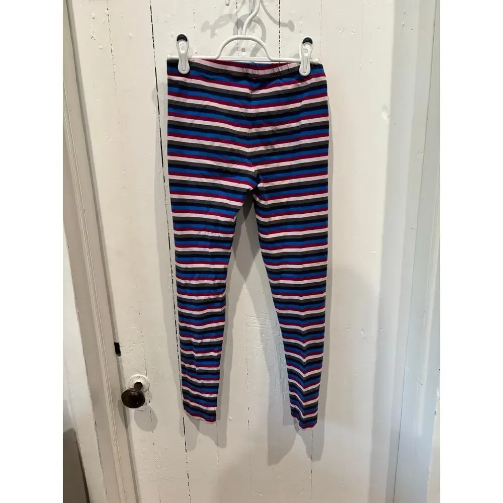 Kirkland Kids’ Girls’ Size 14 Striped Leggings